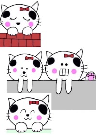 ぶっちぎり猫 ファミリー 着せ替え