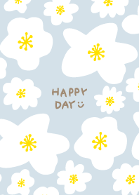 White flowers stylish dancing30 Japan