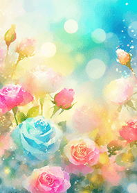 薔薇(バラ)の花の着せかえ(R3889)