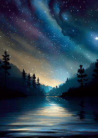 Calm night scene/329