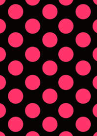 polka dots vs polka dots Black Pink
