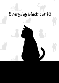 Kucing hitam setiap hari 10