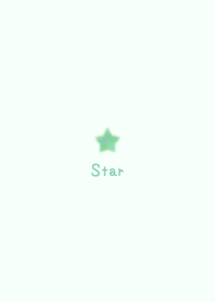 Watercolor Star *Green*