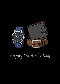 Happy Father's Day,Dad(black)