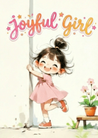 Girl and Flowers V.60 - jp