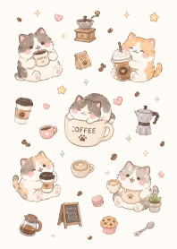 Neko and Coffee 1 (Pp)