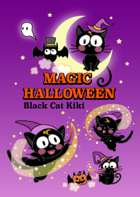 แมวดำ Kiki-Magic Halloween
