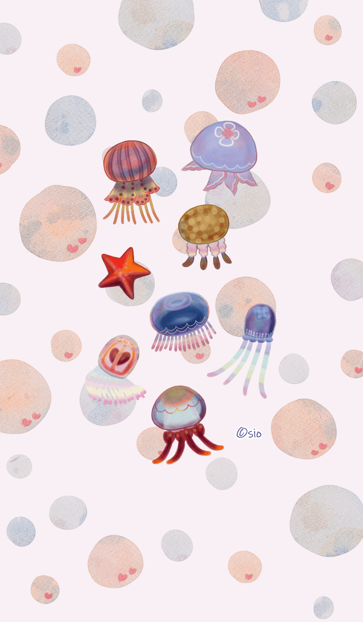 Fluffy jellyfish JP