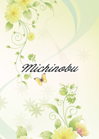 Michinobu Butterflies & flowers