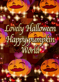 Lovely Halloween Happy pumpkin World