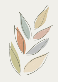 Colourful leaves