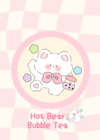 Hot Bear Bubble Tea