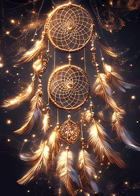 ⭐閃耀的雙星招財聚寶捕夢網❤️