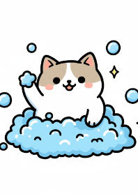 꾸벅꾸벅 아기 고양이