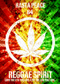 Rasta peace reggae spirit 2 Lucky 64