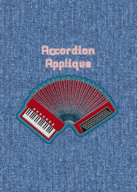 Accordion Applique Red 2