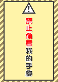 禁止偷看我的手機