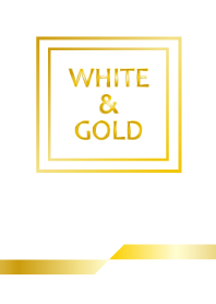 White & Gold