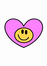 (smile heart pink)