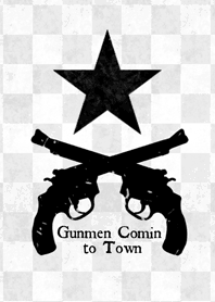 gun and star