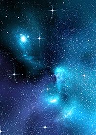 sparkling deep space from Japan