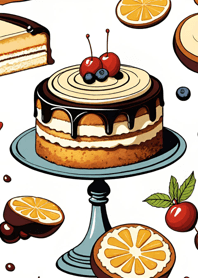 Fluffy Cake Birthday Egc1F