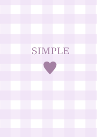 SIMPLE HEART:)check purple2