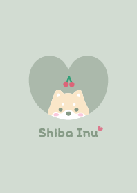 Shiba Inu2 Cherry [green]