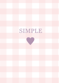 SIMPLE HEART //check lavenderpink