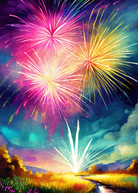 Beautiful Fireworks Theme#317