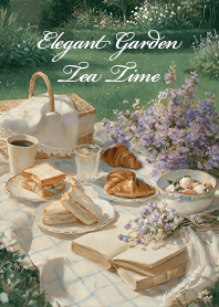 Elegant Garden Tea Time