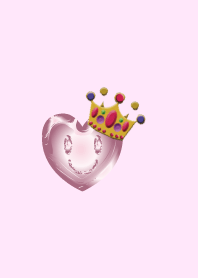 Simple Queen Pink Heart