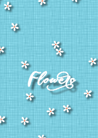 Flowers #01 Blue