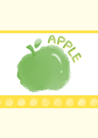 Smudged apple J-light gray yellow(Ye02)