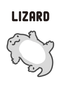 Monochrome lizard theme