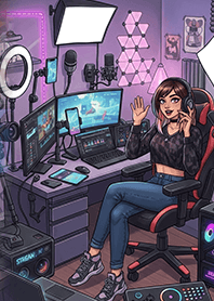 Girl gamer live