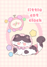 little cat clock