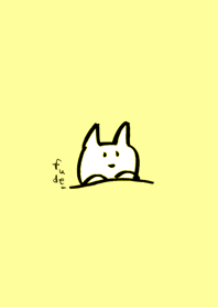 Cat light yellow version by Rororoko