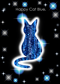 Happy Cat Blue.