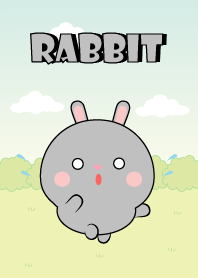 Mini Lovely Gray Rabbit Theme (jp)