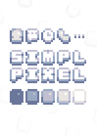 SIMPL PIXEL :pastel gray