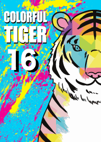 Harimau berwarna-warni 16