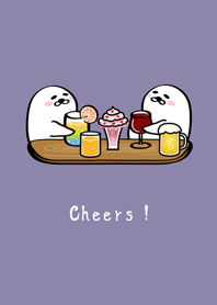 게으른 물개˙와인을 마시다!(모란디 퍼플)