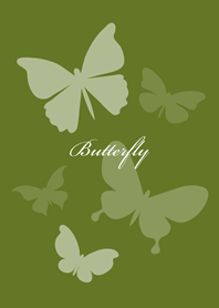Butterflies flyin(Matcha green)