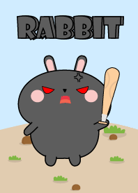 Emotions Cute Black Rabbit Theme