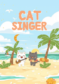the cat couple and the beach_4