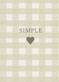 SIMPLE HEART =check  pistachio=