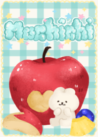 Mochichi bear with fruits