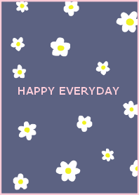 HAPPY EVERYDAY #navypink