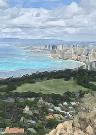 Hawaiian landscape 05.